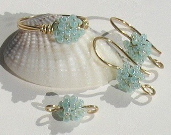 Tutorial   Wire Wrapped Cluster Ear Wire