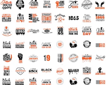 Juneteenth Svg Bundle - Juneteenth 1865 Svg - Celebrate Juneteenth Svg - Freedom Juneteenth Svg - Black History Svg, Dxf, Eps, Png,jpg File