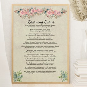 Mother Poem, Mom Poem, Mothers Day Gift, Mom Gift, Wall Art, Digital Print, Digital Download