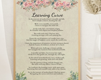 Mother Poem, Mom Poem, Mothers Day Gift, Mom Gift, Wall Art, Digital Print, Digital Download