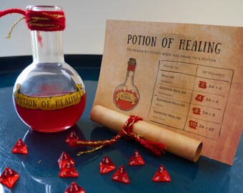 Potion of Healing *MINI* Dice Roller ~ DnD ~ Role Play ~ "The Classic Potion"