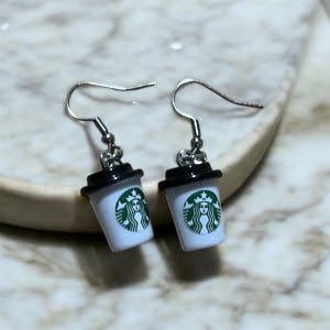 Beverage Dangling Earrings