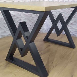 Butterfly Metal Custom Table Legs for Kitchen Table Dining Table Coffee End Table For Heavy Duty Table Top, Steel Dining Table Legs (2 legs)