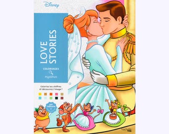 100+[PDF] Love Stories Mystery Colouring Book/color by number/Colouring for adults/colouring mystery