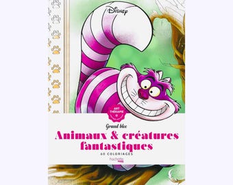60(PDF) Animals & Fantastic Creatures Mystery Colouring Book/ colouring pages, colour by number