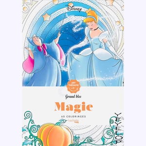 60 (PDF) Livre de coloriage Magic Mystery (livre de coloriage, pages à colorier, coloriage par numéros, coloriage) image 1