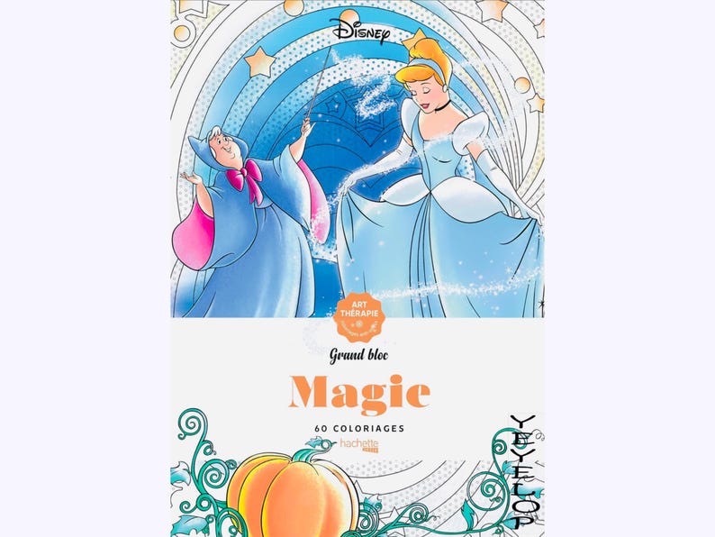 60 (PDF) Livre de coloriage Magic Mystery (livre de coloriage, pages à colorier, coloriage par numéros, coloriage) image 1