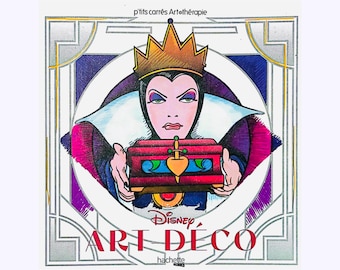 100 (PDF) Libro para colorear Art Déco/Libro misterioso/Colorear por números, Dibujos para colorear para adultos/Dibujos para colorear para niños