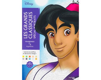 Libro para colorear con más de 100 retratos especiales (PDF), para colorear por números, para adultos y niños.