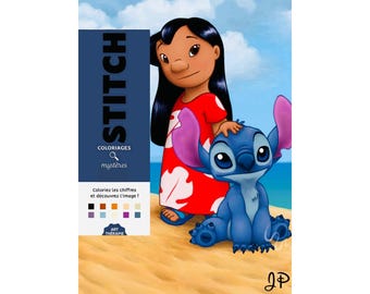 Más de 100 (PDF) Libro de colorear misterioso/Libro para colorear, Colorear por números, Colorear para adultos, Colorear para niños