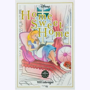 100 (PDF) Hogar dulce hogar/Libro para colorear misterioso, Colorear por números, Colorear para adultos/Colorear para niños