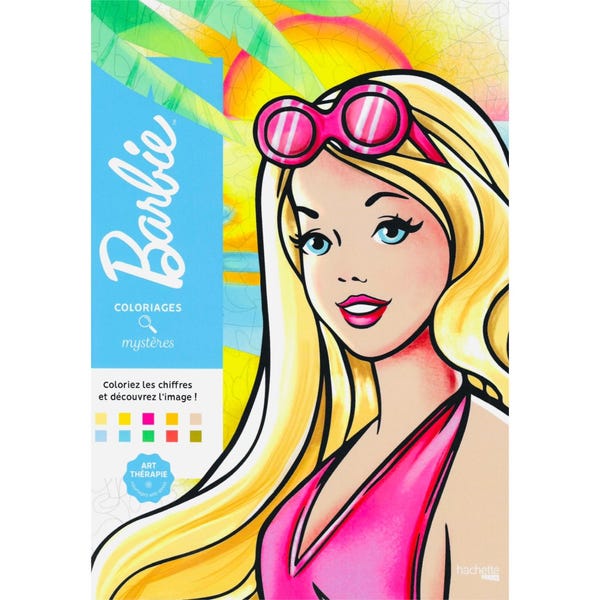 100 (PDF) Barbie para colorir por números/Livro de colorir misterioso/Colorir por números, Colorir para adultos/Colorir para crianças