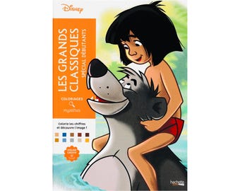 100 (PDF) El libro de misterio para colorear de los grandes clásicos, colorear por números, colorear para adultos/colorear para niños