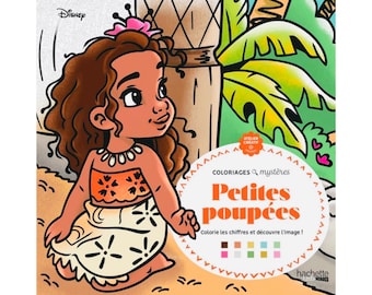 Peliles Dolls Mystery Colouring Book Petites, Colorear por números, Colorear para adultos/Colorear para niños