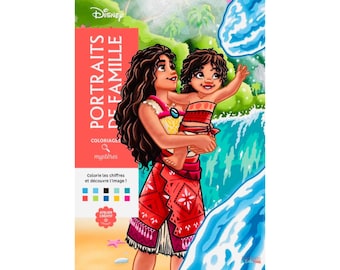 60 (PDF) Retratos familiares Libro de colorear misterioso, Colorear por números, Colorear para adultos/Colorear para niños