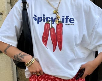 Spicy Life Oversized Boxy Tee