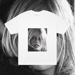 Camiseta unisex Brigitte Bardot, 100% algodón