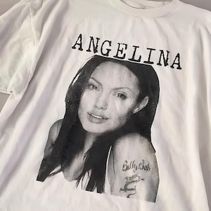 Angelina Jolie Shirt - Etsy