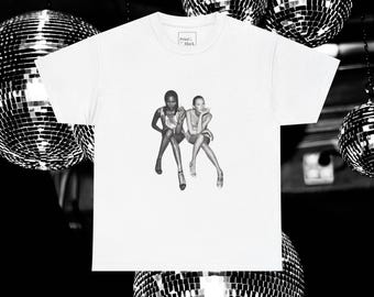 ケイト・モス ファッションアイコン Tシャツ、90年代スーパーモデル