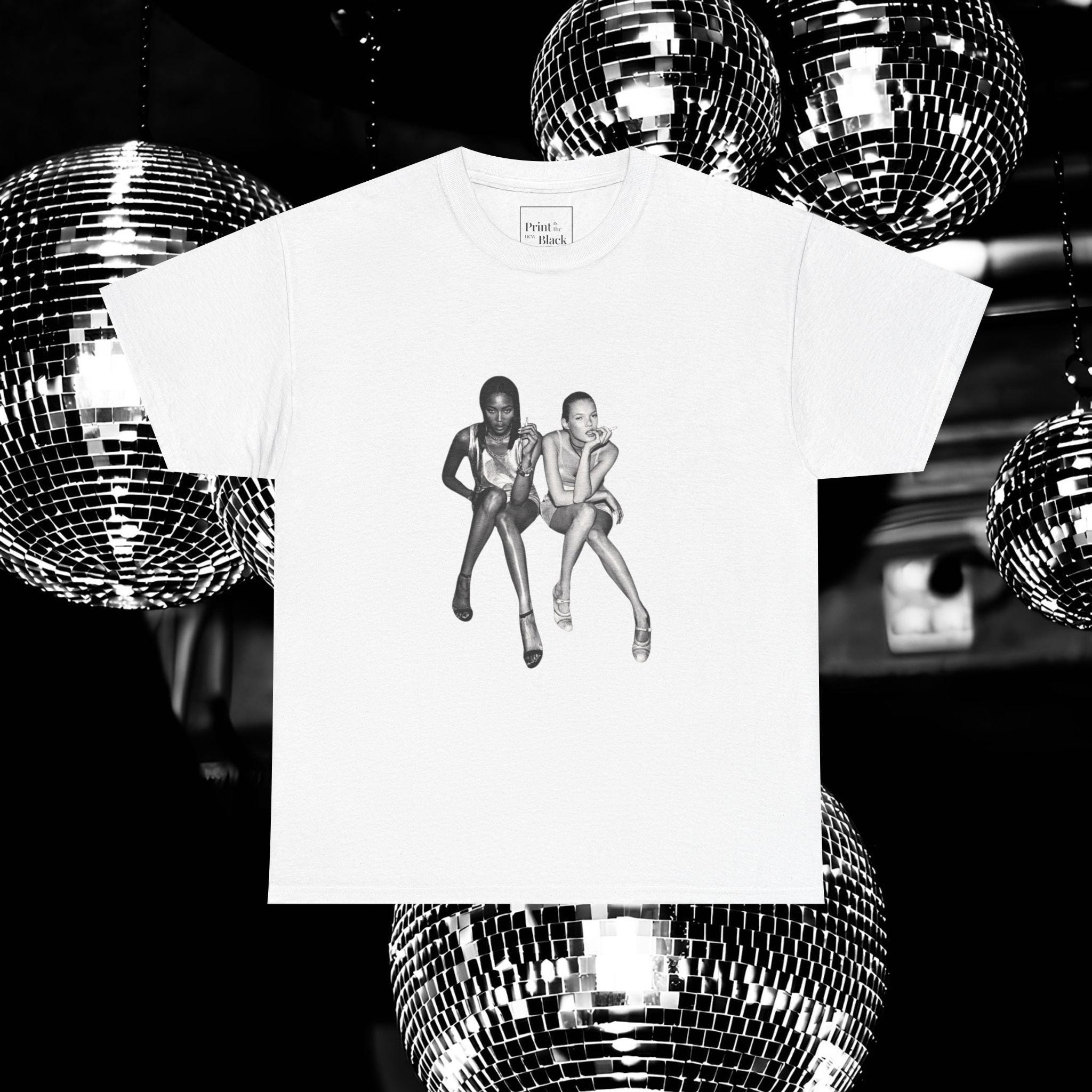 トップス 00s Stussy Naomi Campbell print Tee 00s Stussy Naomi Campbell print Tee