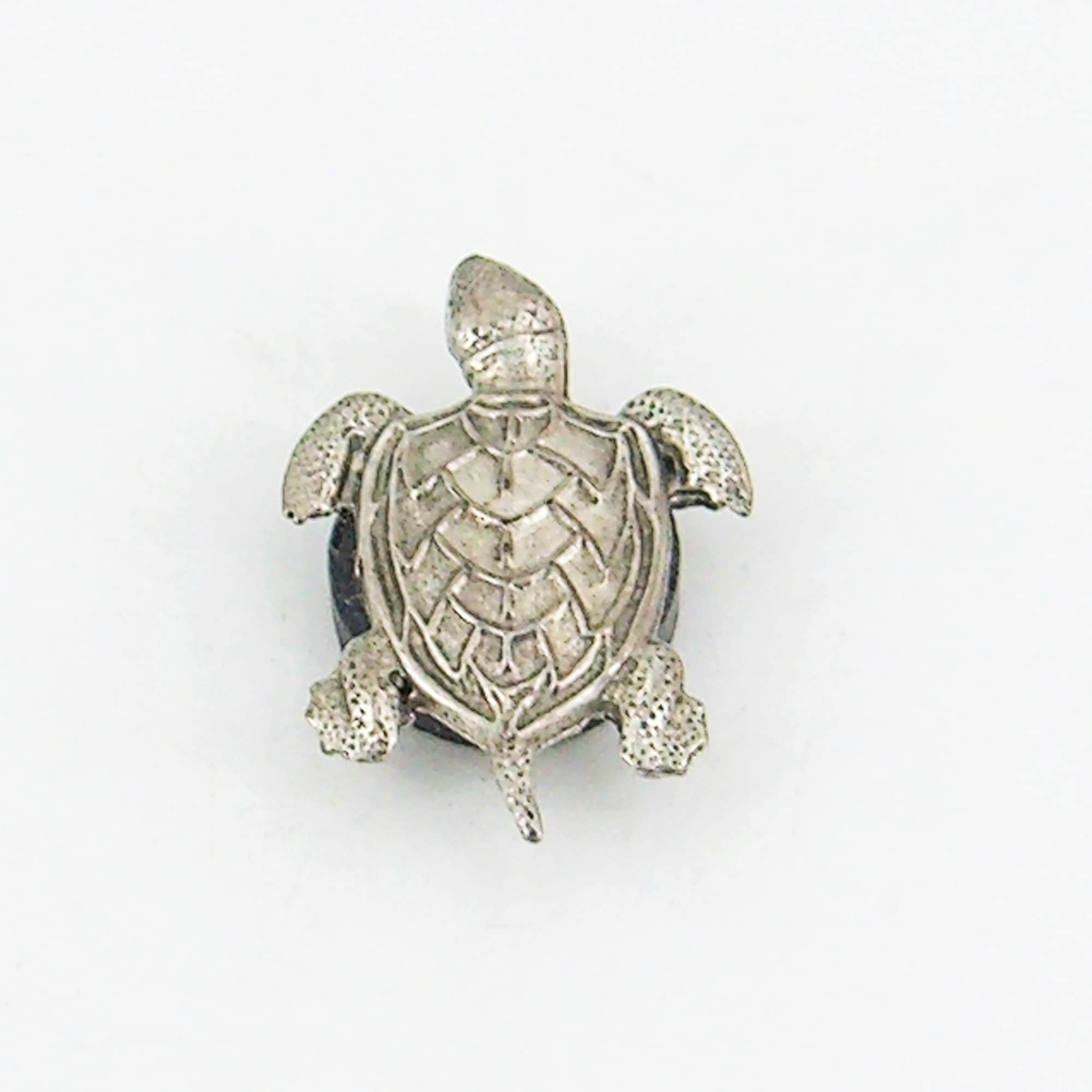 Sea Turtle Magnet Lead Free Pewter