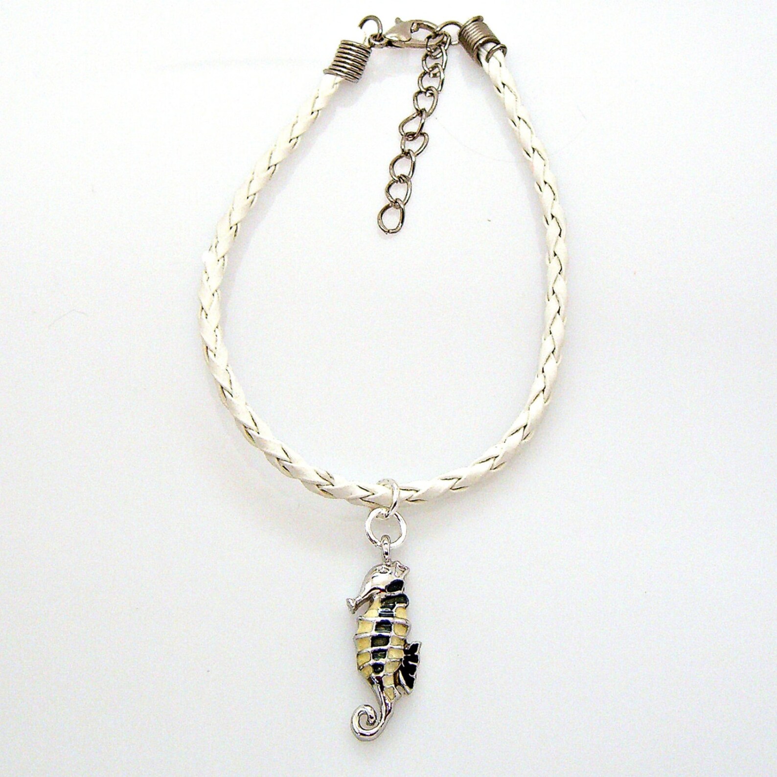 Bracelet or Anklet Adjustable Crab Conch Shell Scallop Etsy