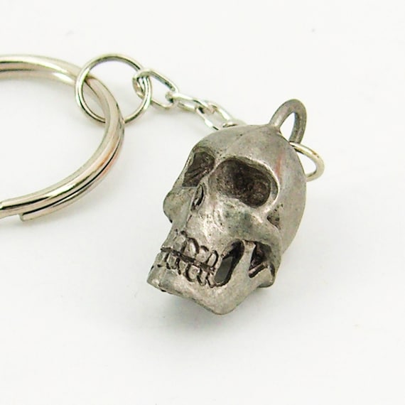 小物 Cream Soda Skull Silver Key Chain 小物 Cream Soda Skull Silver Key Chain il_1080xN