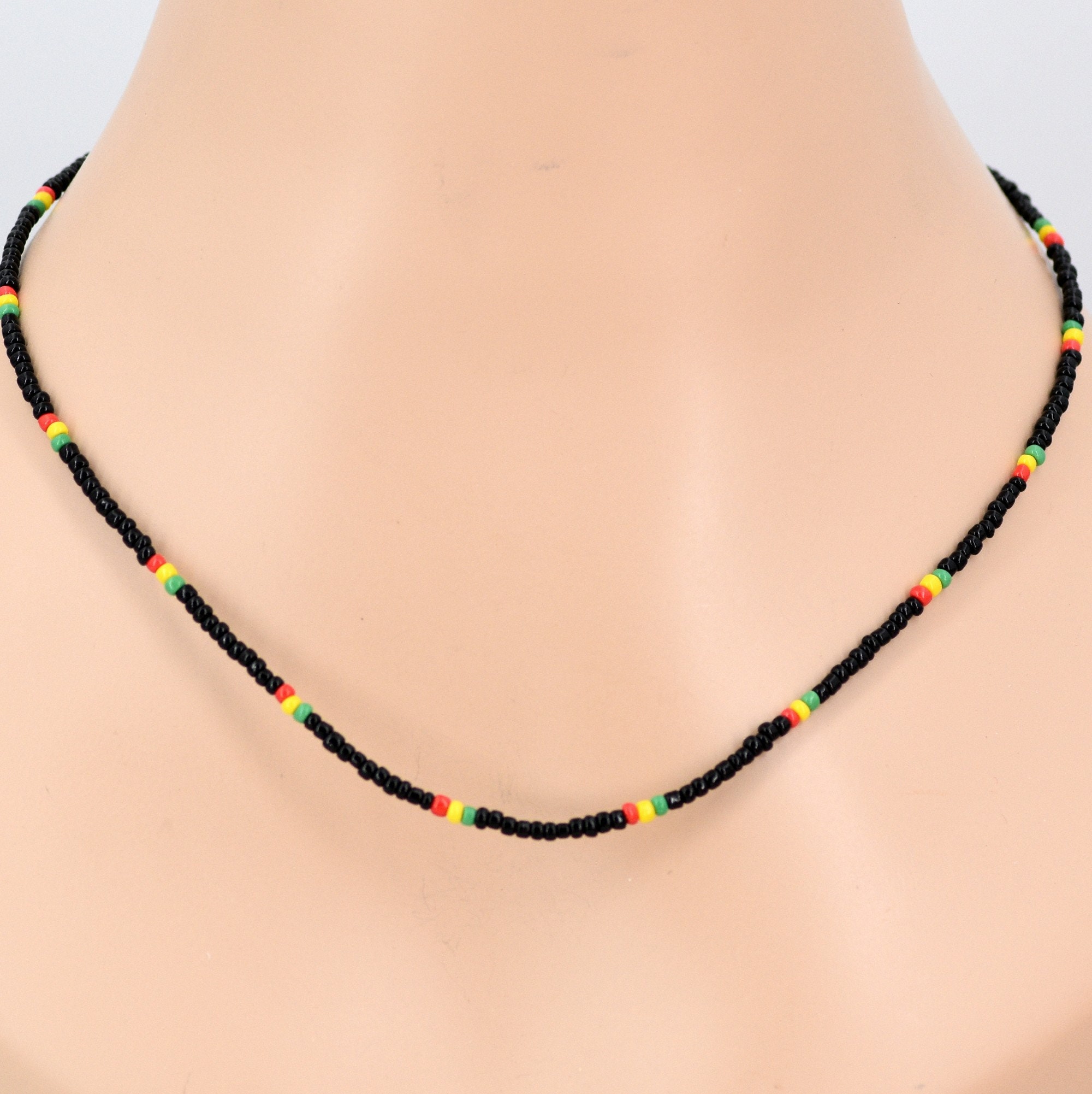 【JEANASIS】【eL+1】 Beads Short Necklace 新品【eL+1】 beads short necklace ブラック おねさん - メルカリ