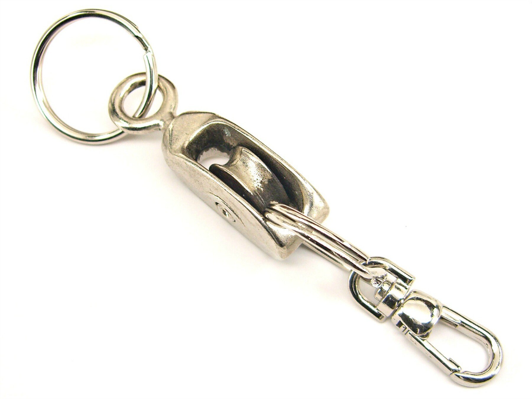 Fishing Split Rings – Strong Non-Corrosive Lure Links – Various Sizes – Keyring Style