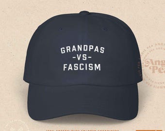 Grandpas against Fascism, Anti Fascist Hat, Grandpas vs Fascism
