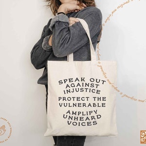 Social Justice Tote, Library Tote Bag, Dismantle Oppression, Leftist Tote, Book Tote, Funny Tote, Mental Health Tote image 1