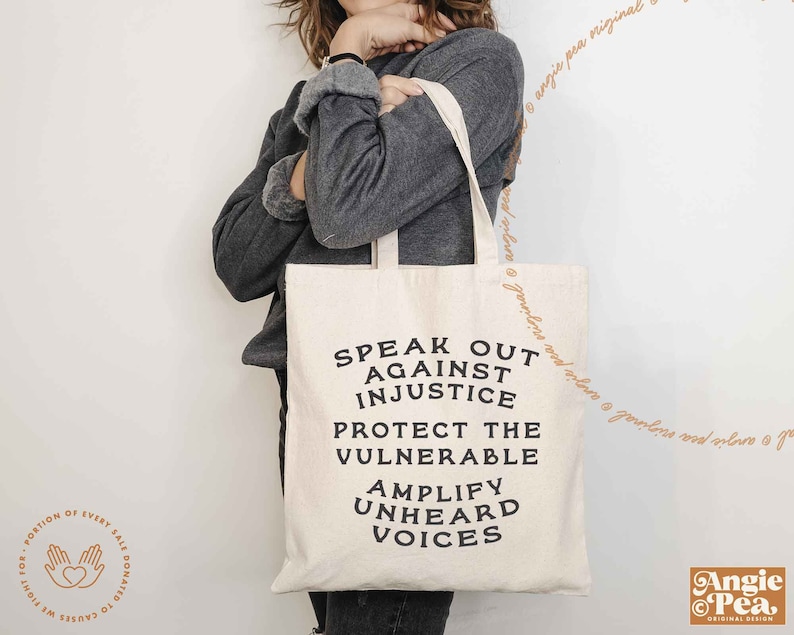 Social Justice Tote, Library Tote Bag, Dismantle Oppression, Leftist Tote, Book Tote, Funny Tote, Mental Health Tote image 1