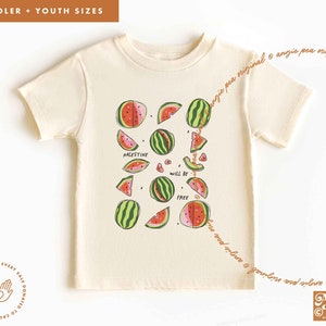 Palestine Will Be Free, Palestine Shirt for Kids, Toddler Shirt, Youth Shirt, Kids Shirt, Social Justice Shirt, Watermelon Shirt