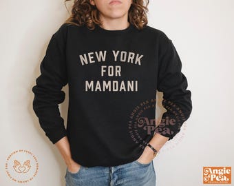 New York for Zohran Mamdani, Zohran Mamdani Crewneck or Hoodie, Vote Zohran Mamdani November 4th