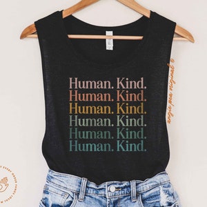 Teach tank top. Mother empathy tank.