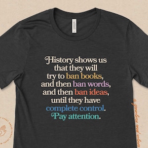 Banned Books Shirt, Vetting Books, Read Banned Books, Book Banning, Ban Bigots Not Books, Protect Libraries, Protect Librarians, Florida