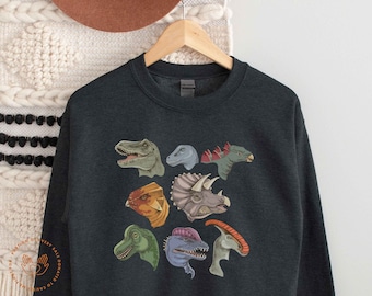 Dinosaur Sweatshirt, Dinosaur Sweater, Dino Shirt, Paleontology Shirt,