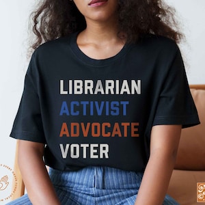 Support Public Libraries, Public Library, Librarian Shirt, Support Librarians, Voting Shirt, Library Gift, Stop Book Bans, Read Banned Books