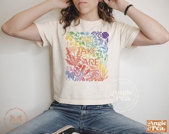 We take care of us, LGBTQIA+ Pride, LGBTQ Pride, Queer Pride, Pride Rainbow Shirt, Queer Ally, Gay Ally, Subtle Queer, Subtle Pride