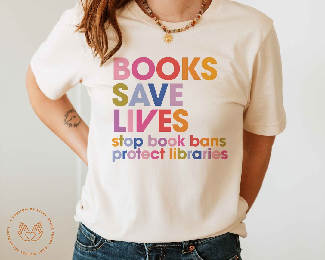 Banned Books Shirt, Read Banned Books, Stop Book Banning, Ban Books Not ...