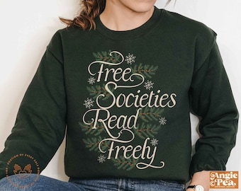 Banned Books Sweater, Banned Books Sweatshirt, Read Banned Books, With the Banned, Librarian Shirt, Protect Libraries, Protect Librarians,
