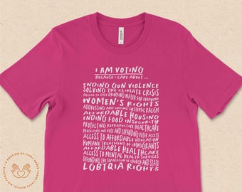 Vote Shirt, Election Shirt, Voter Shirt, Voting shirt, Vote Blue, Democrat Shirt, Leftist Shirt, Liberal Shirt, Social Justice Shirt
