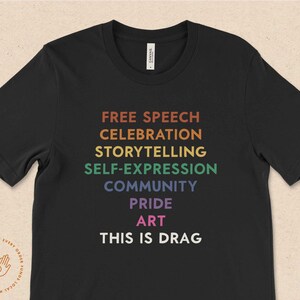 Drag is not a crime! You can't erase us! Protect the LGBTQIA community, Tennessee, Alabama, Arkansas