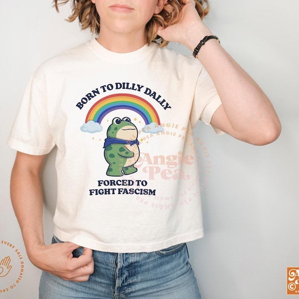Resist Frog, Portland Frog Resist, Frogs Against Fascism, Resist Frog T-Shirt or Long Sleeve Shirt