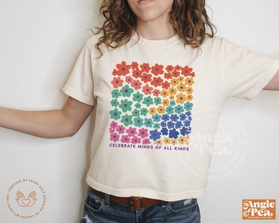 Celebrate Minds of All Kinds, SPED Shirt, Neurodivergent Pride Shirt, Autism Awareness Shirt