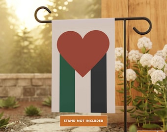 Palestine Flag, Palestine Yard Sign, Garden Flag, Yard Flag, Free Palestine, Support Palestine, Gaza Aid