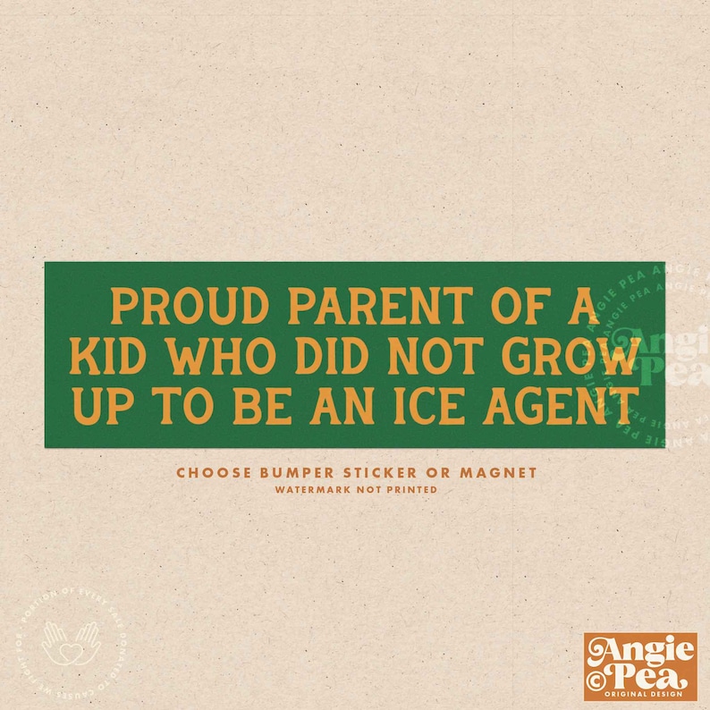 Abolish Ice Sticker, Stop Deportations, Immigrant Rights, Anti-Ice Protect Immigrants, bild 2