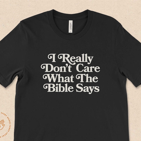 Don't Care What Your Book Says, Not a Christo Nation, Fuck The Patriarchy, Pro Roe, Trans Pride Shirt, LGBTQIA Shirt, Anti-Fascist Shirt