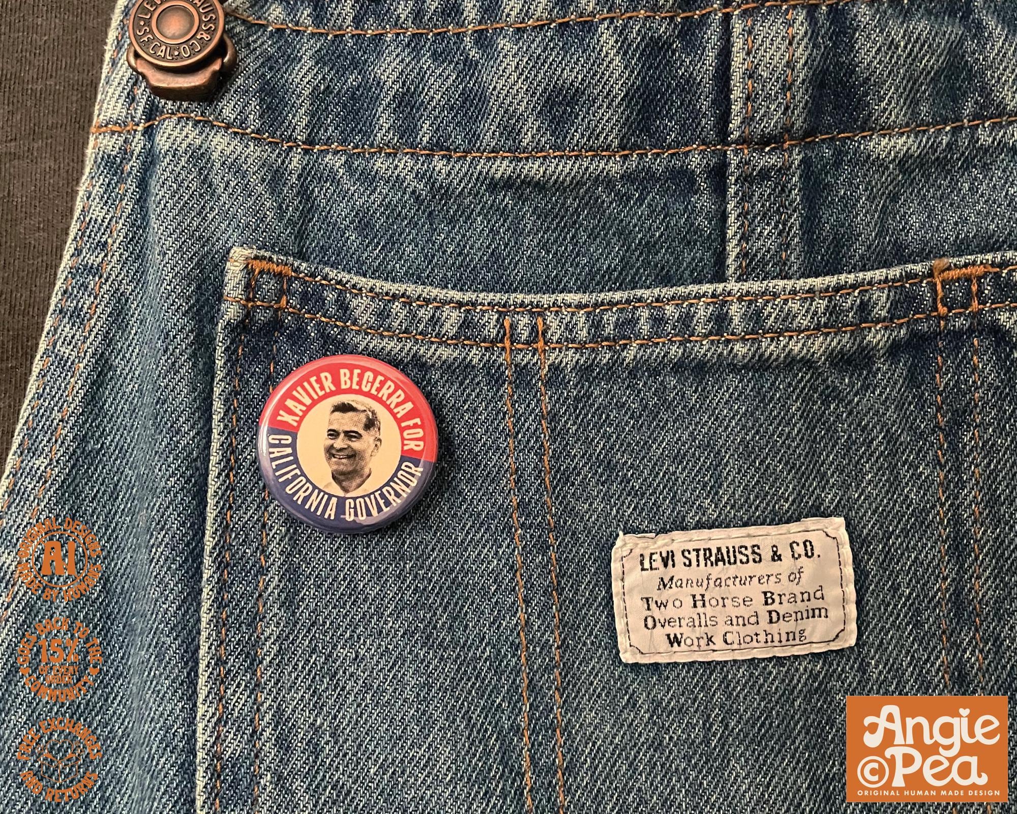 Xavier Becerra for California Governor Button - Etsy