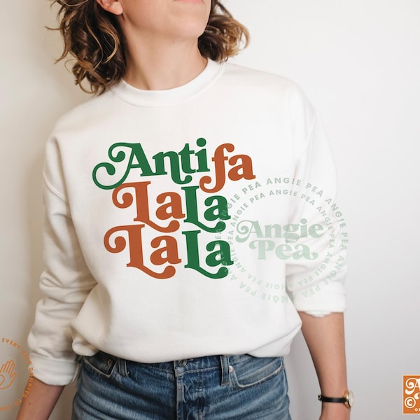 Anti-Fascist Sweatshirt, Tis The Season to Fight Fascism, Anti-Fascist Christmas, Liberal Christmas Sweatshirt or Hoodie